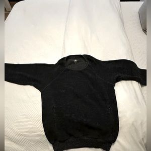 Alo gray terry sweathshirt